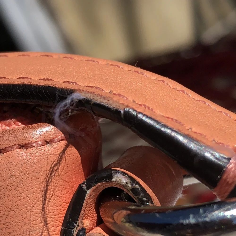 🚨B2G1 COACH Coral Pink Leather Crossbody Bag - Picture 11 of 11